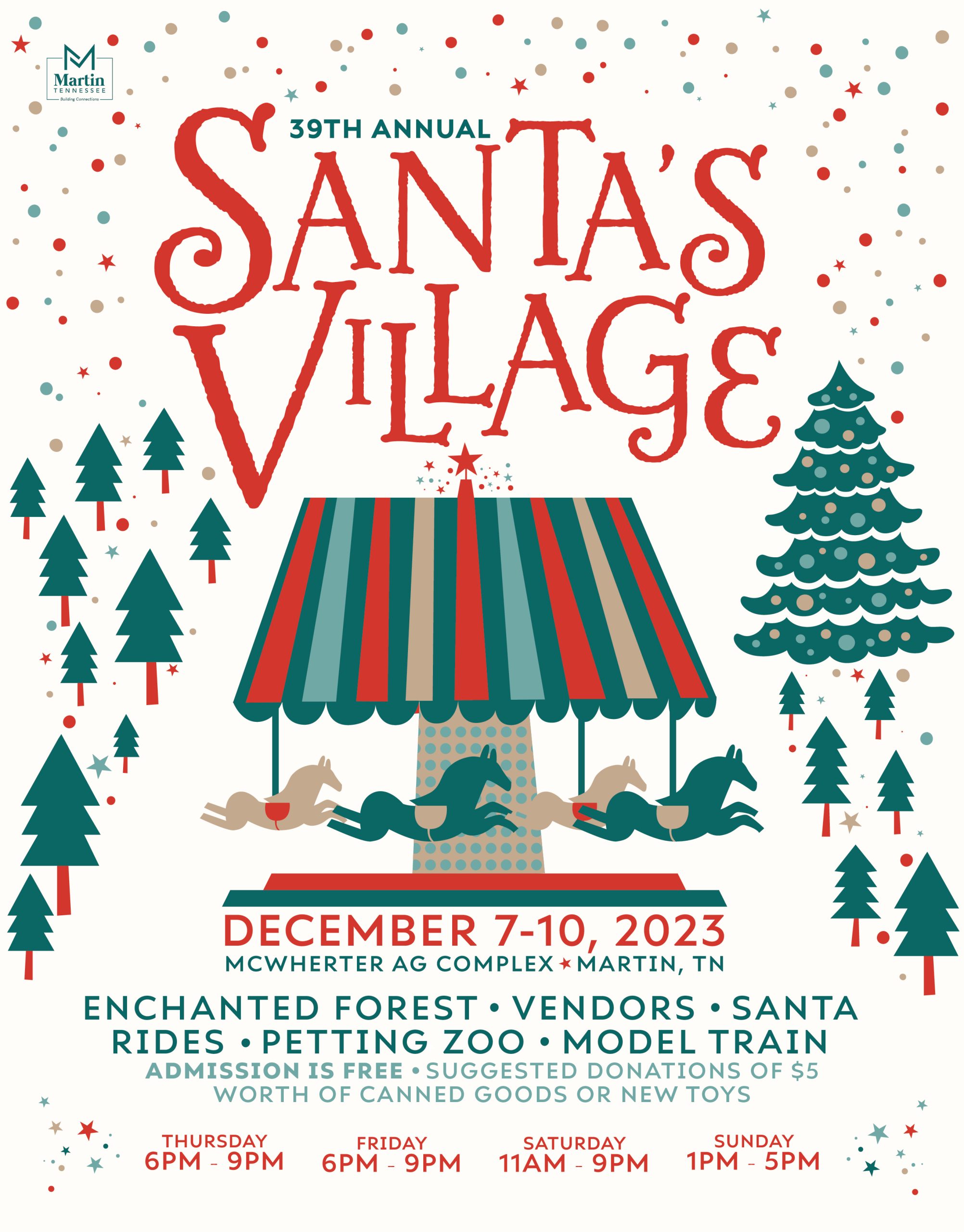 Santa's Village 2023 Poster 